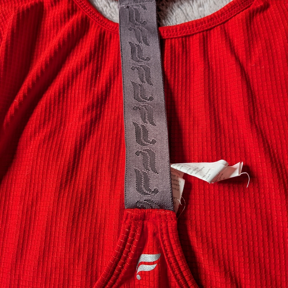 Fabletics Red Tank Top - Picture 3 of 4